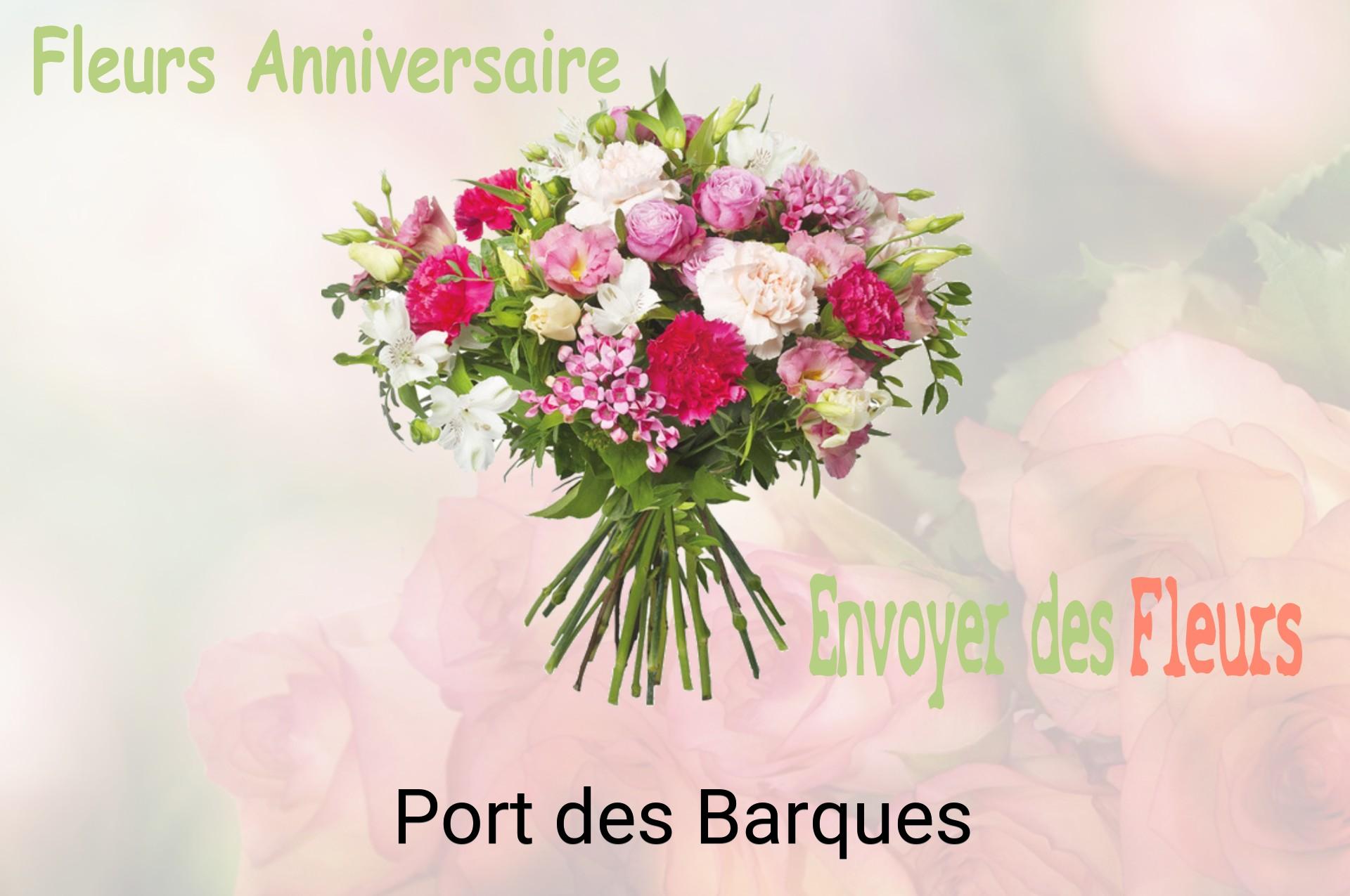 Bouquet de fleurs d’anniversaire livré à Port-des-Barques